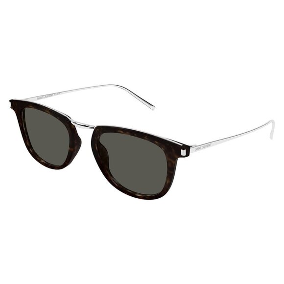 New SAINT LAURENT Havana Round SL 753 002 Sunglasses Women - Picture 1 of 3